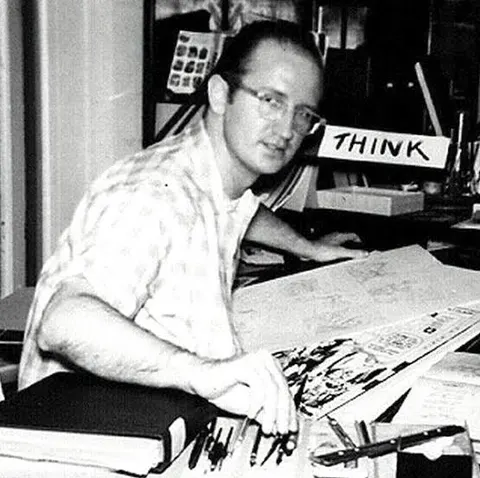 Steve Ditko portrait