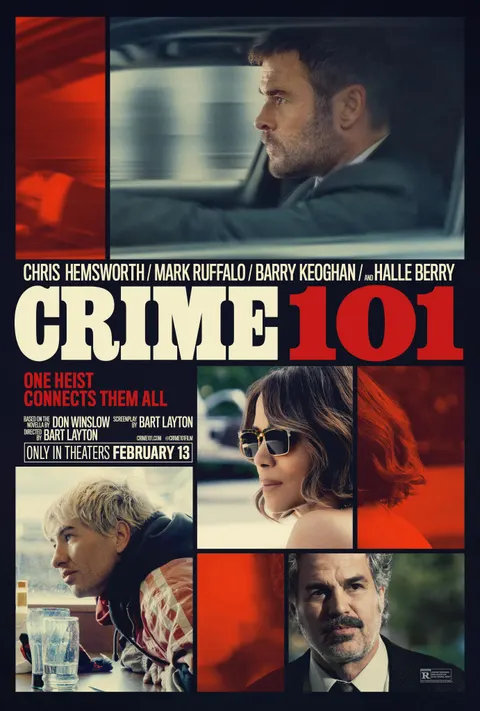 Crime 101 official poster