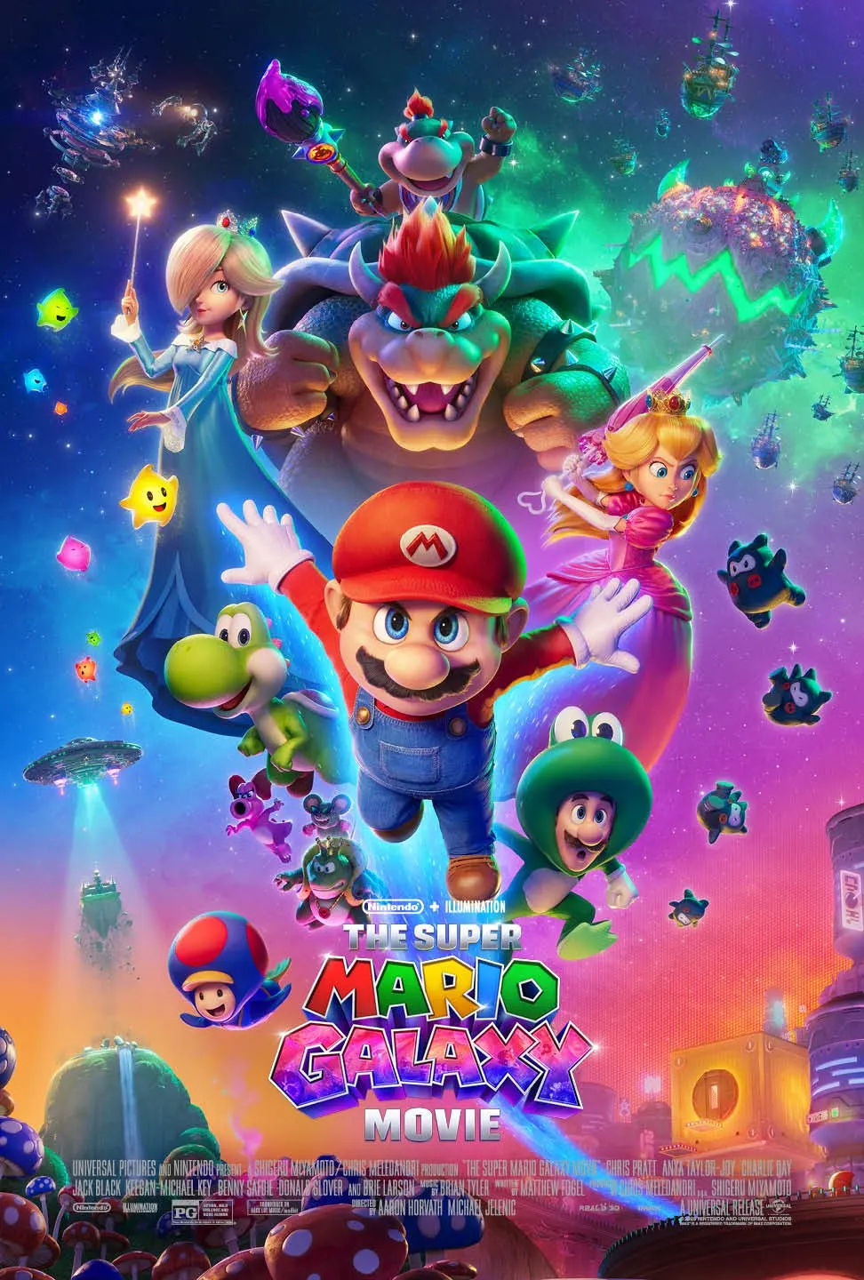The Super Mario Galaxy Movie cover artwork