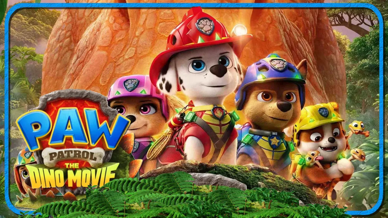 PAW Patrol : The Dino Movie cover artwork