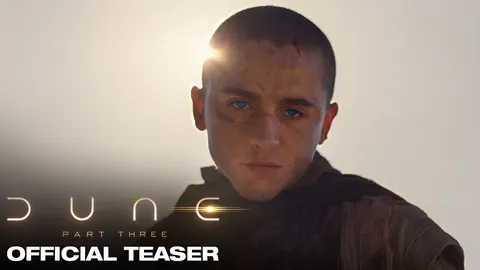 Dune: Part Three official poster